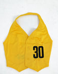 Custom Reworked Jersey Halter Vest