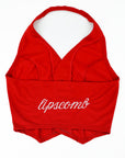 Custom Reworked Jersey Halter Vest
