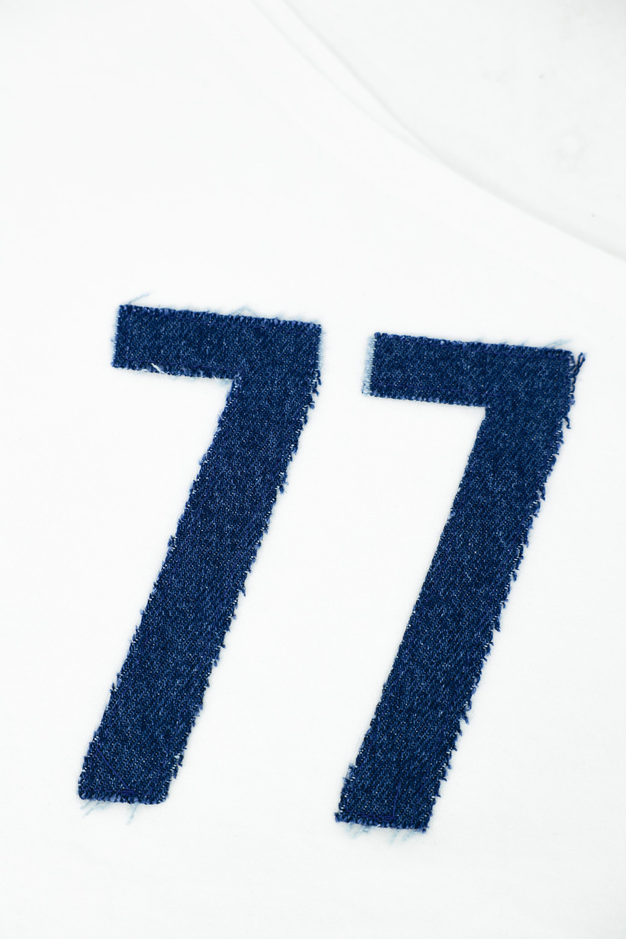 Custom Denim Number One Shoulder Tank Top