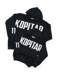 Custom Kids Denim Name/Number Patchwork Sweatshirt