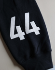 Custom Denim Name/Number Patchwork Sweatshirt