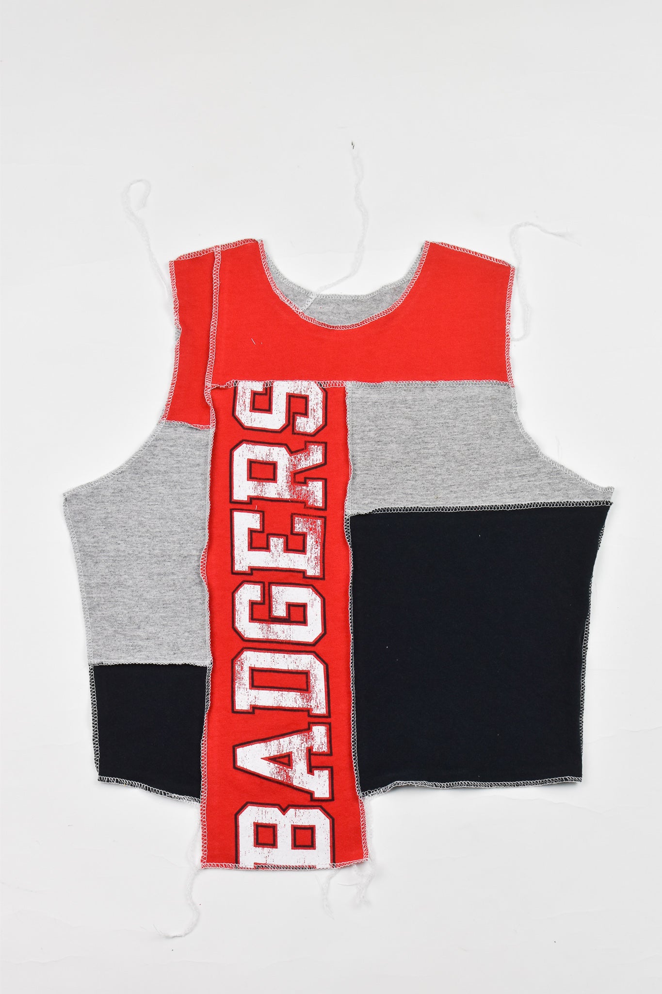 Upcycled Badgers Scrappy Tank Top