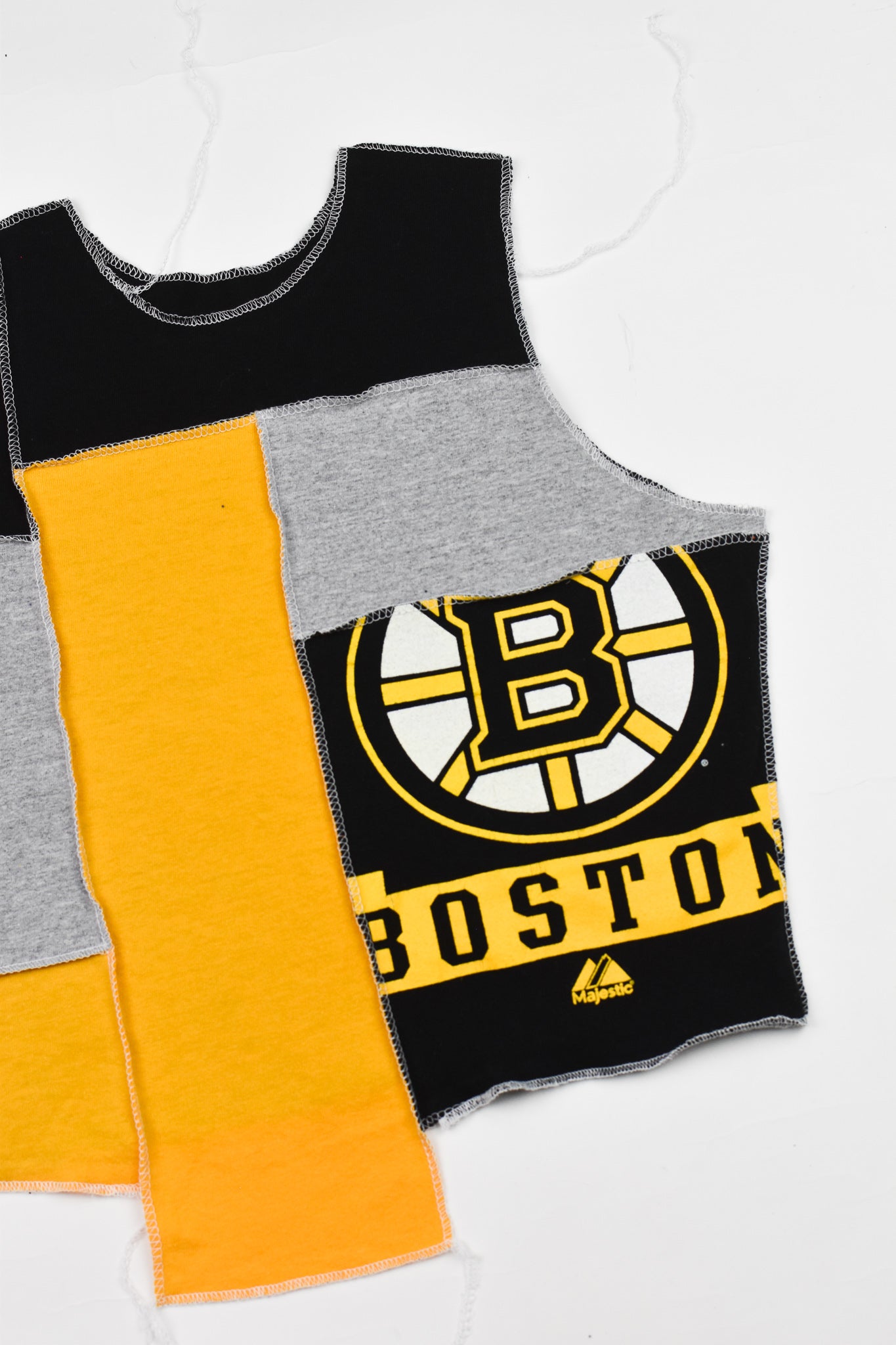 Upcycled Bruins Scrappy Tank Top
