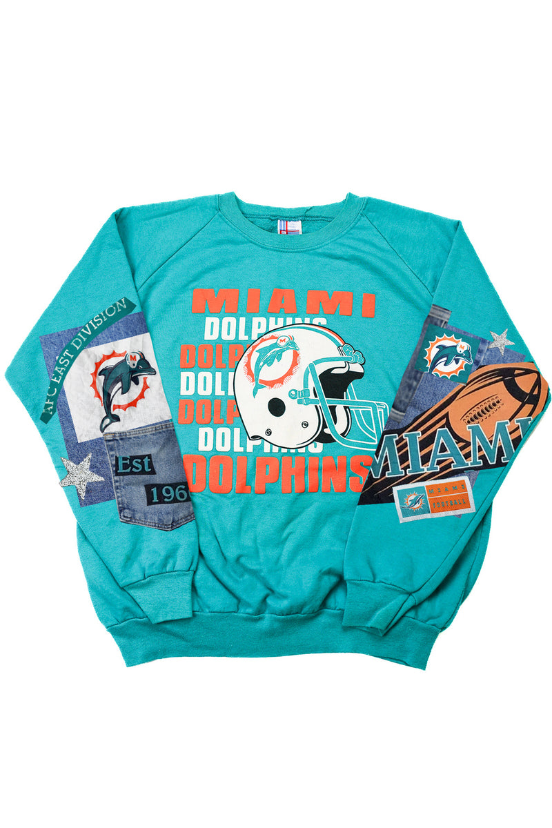 Miami dolphin sweatshirt on sale