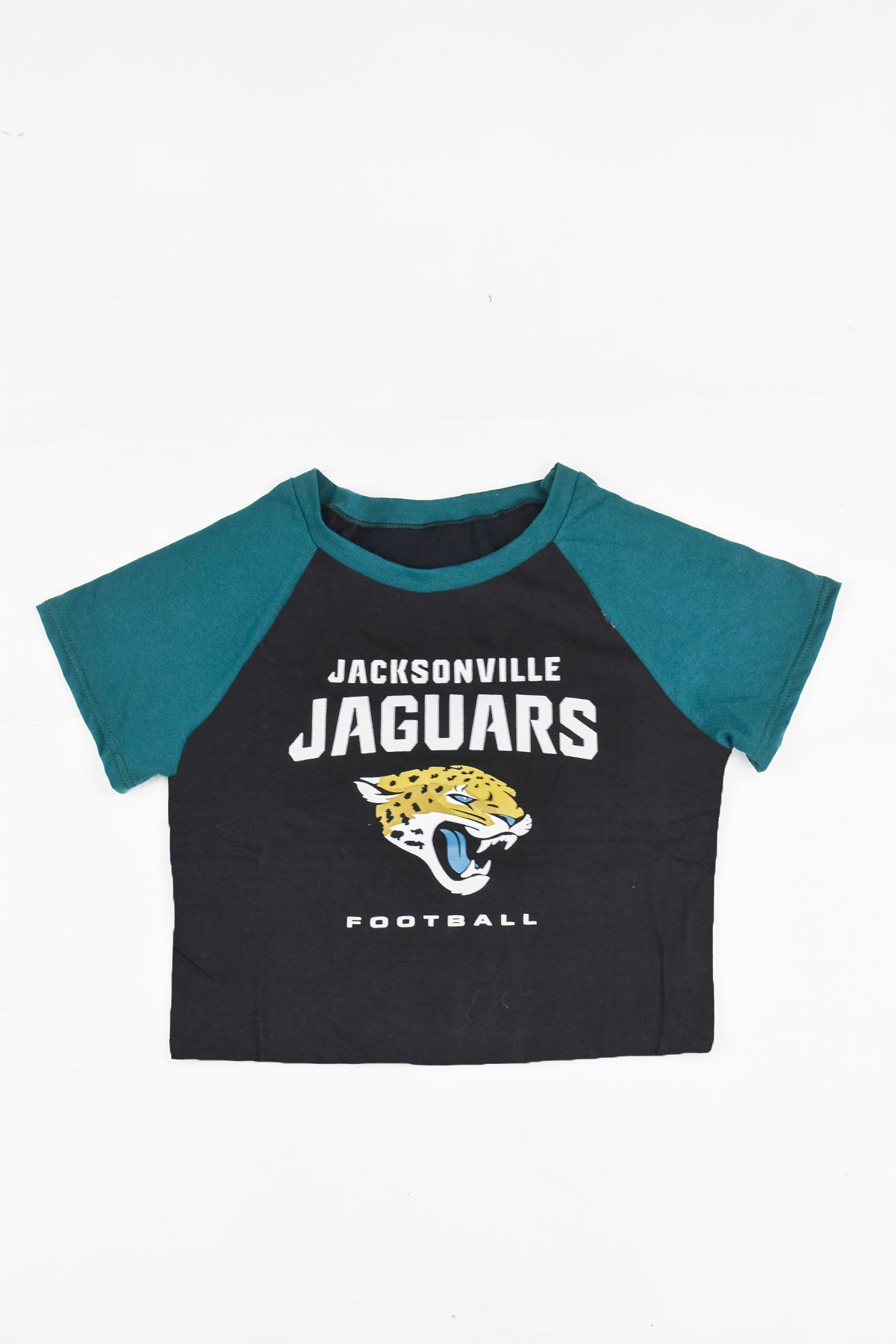 Upcycled Jaguars Baby Tee *MADE TO ORDER*