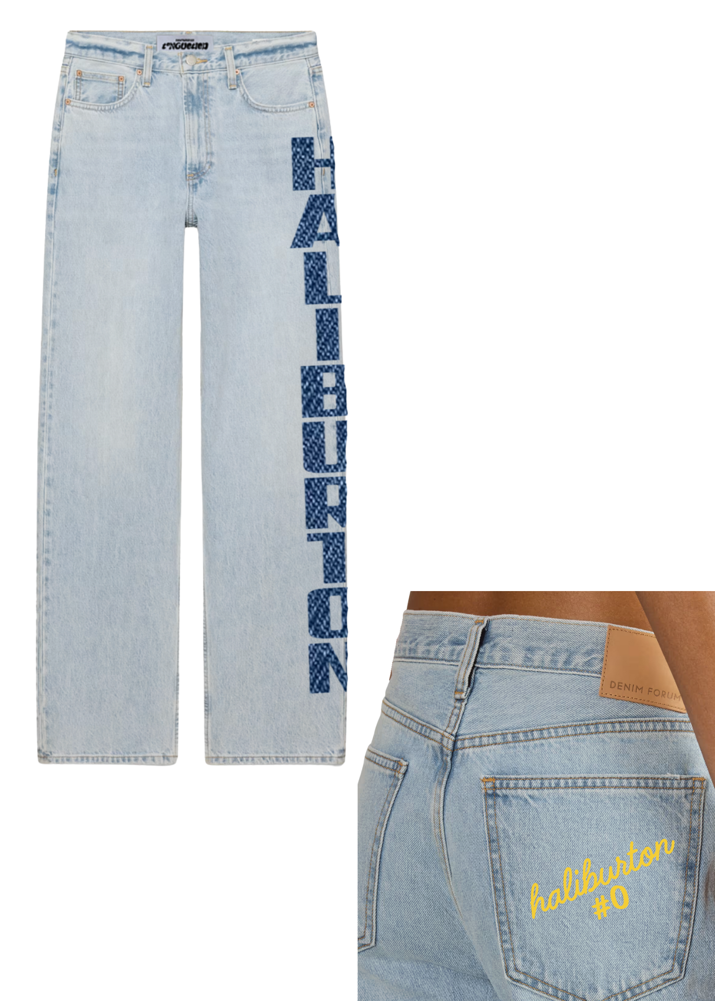 Denim Jeans Customization
