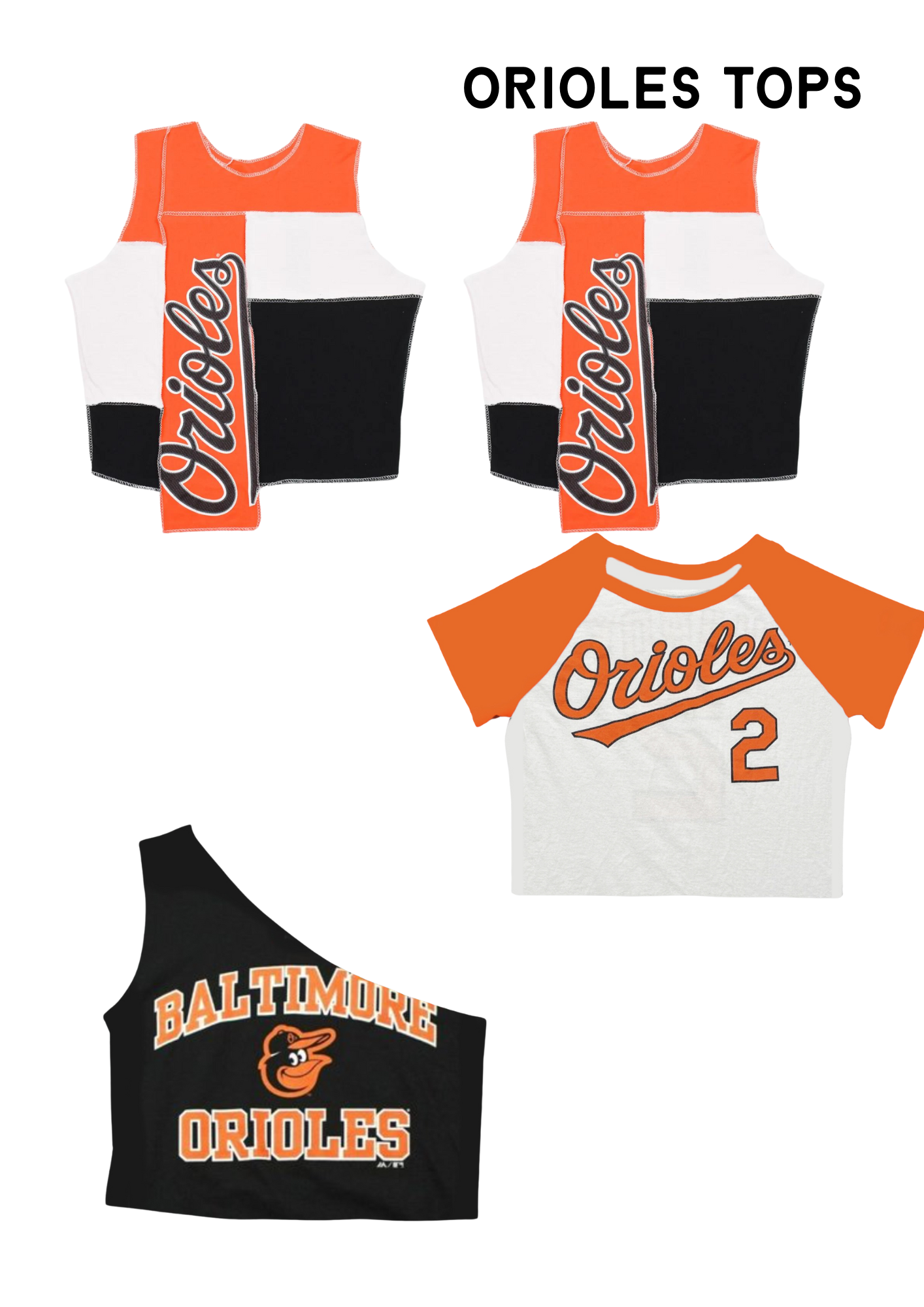 Upcycled Custom Orioles Products For Brittany