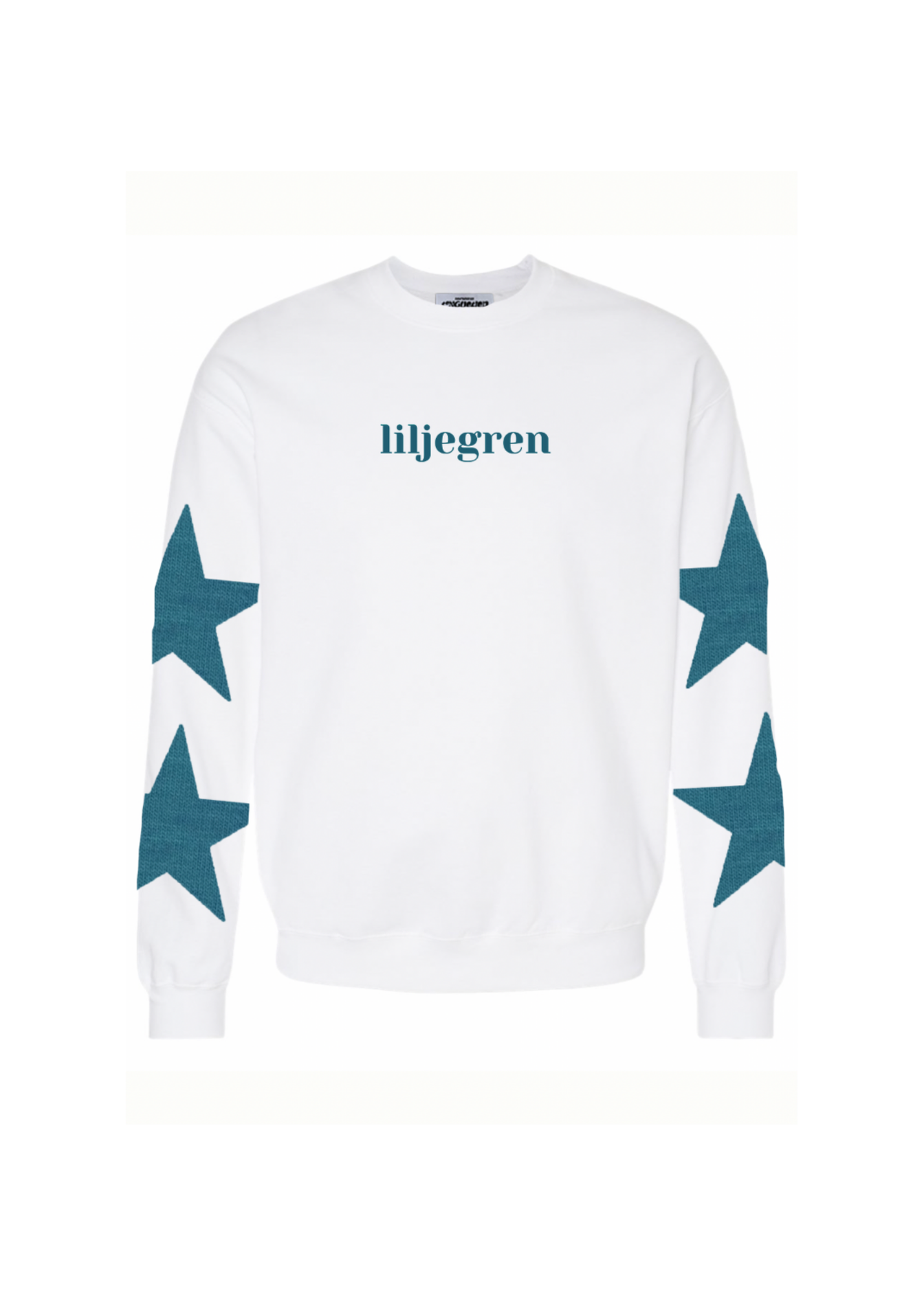 Custom Star Patch Embroidered Sweatshirt