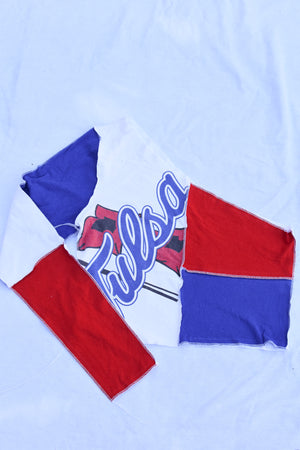 Upcycled Tulsa Long Sleeve Scrappy Top