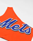 Upcycled Mets One Shoulder Tank Top