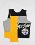 Upcycled Steelers Scrappy Tank Top