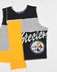 Upcycled Steelers Scrappy Tank Top