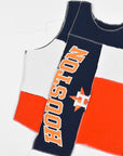 Upcycled Astros Scrappy Tank Top