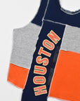 Upcycled Astros Scrappy Tank Top