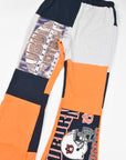 Upcycled Auburn Patch Flare Pants