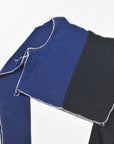 Upcycled Cowboys Spliced Scoopneck Top