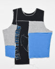 Upcycled Panthers Scrappy Tank Top
