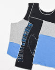 Upcycled Panthers Scrappy Tank Top