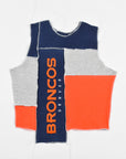 Upcycled Broncos Scrappy Tank Top