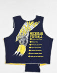 Upcycled Michigan Scrappy Tank Top