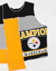Upcycled Steelers Scrappy Tank Top