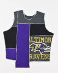 Upcycled Ravens Scrappy Tank Top
