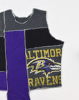 Upcycled Ravens Scrappy Tank Top