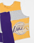 Upcycled Lakers Scrappy Tank Top