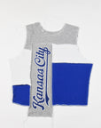 Upcycled Royals Scrappy Tank Top
