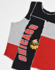 Upcycled Blackhawks Scrappy Tank Top