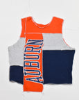 Upcycled Auburn Scrappy Tank Top
