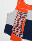 Upcycled Auburn Scrappy Tank Top