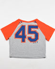 Upcycled Mets Baby. Tee