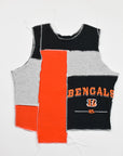 Upcycled Bengals Scrappy Tank Top