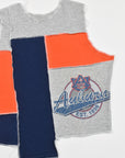 Upcycled Auburn Scrappy Tank Top