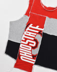 Upcycled Ohio State Scrappy Tank Top