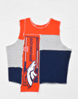 Upcycled Broncos Scrappy Tank Top