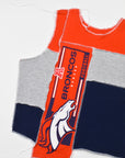 Upcycled Broncos Scrappy Tank Top