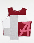 Upcycled Alabama Scrappy Tank Top