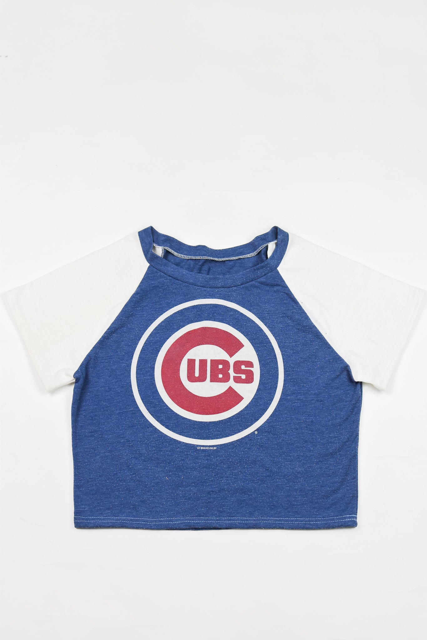 Upcycled Cubs Baby Tee