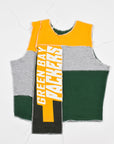 Upcycled Packers Scrappy Tank Top