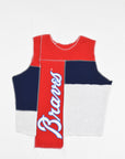 Upcycled Braves Scrappy Tank Top