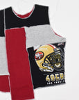Upcyclede 49ers Scrappy Tank Top