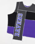 Upcycled Ravens Scrappy Tank Top