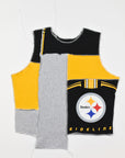 Upcycled Steelers Scrappy Tank Top