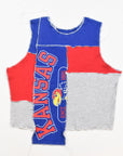 Upcycled Kansas Scrappy Tank Top