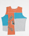 Upcycled Dolphins Scrappy Tank Top