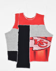 Upcycled Chiefs Scrappy Tank Top
