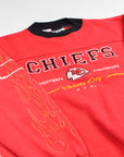 Upcycled Vintage Chiefs Flame Sweatshirt
