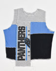 Upcycled Panthers Scrappy Tank Top